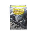 DRAGON SHIELD - SLEEVES STANDARD SIZE MATTE DUAL (100) SNOW