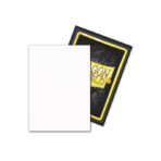 DRAGON SHIELD - SLEEVES STANDARD SIZE MATTE DUAL (100) SNOW - Imagen 4