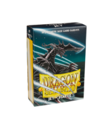 DRAGON SHIELD - SLEEVES JAPANESE SIZE MATTE DUAL (60) JET