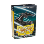 DRAGON SHIELD - SLEEVES JAPANESE SIZE MATTE DUAL (60) JET