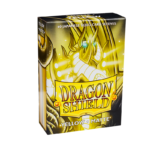 DRAGON SHIELD - SLEEVES JAPANESE SIZE MATTE DUAL (60) YELLOW