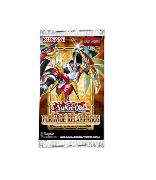 Yu-Gi-Oh! Furia de Relámpagos Booster ESPAÑOL