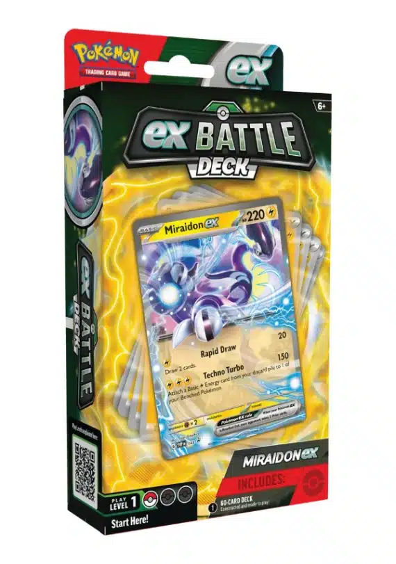 Pokemon TCG Battle Deck Miraidon ex INGLES