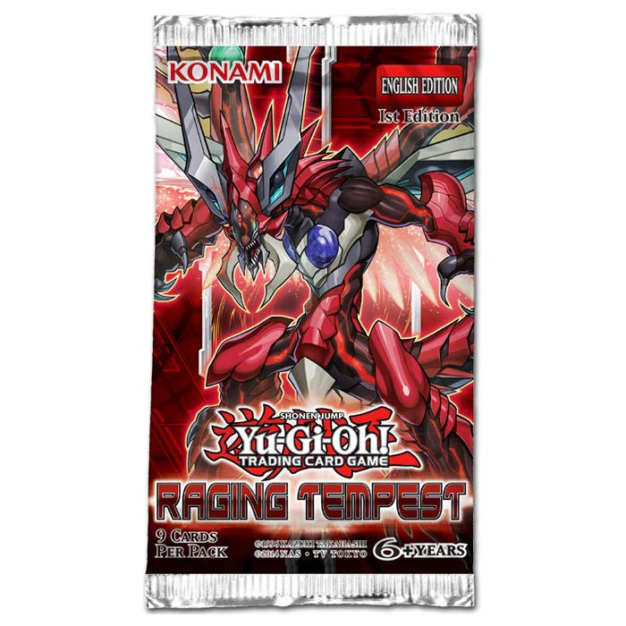 Yu-Gi-Oh! Raging Tempest Booster INGLES