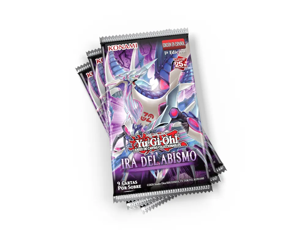 Accesorio - Yu-Gi-Oh! Ira del Abismo Booster ESPAÑOL