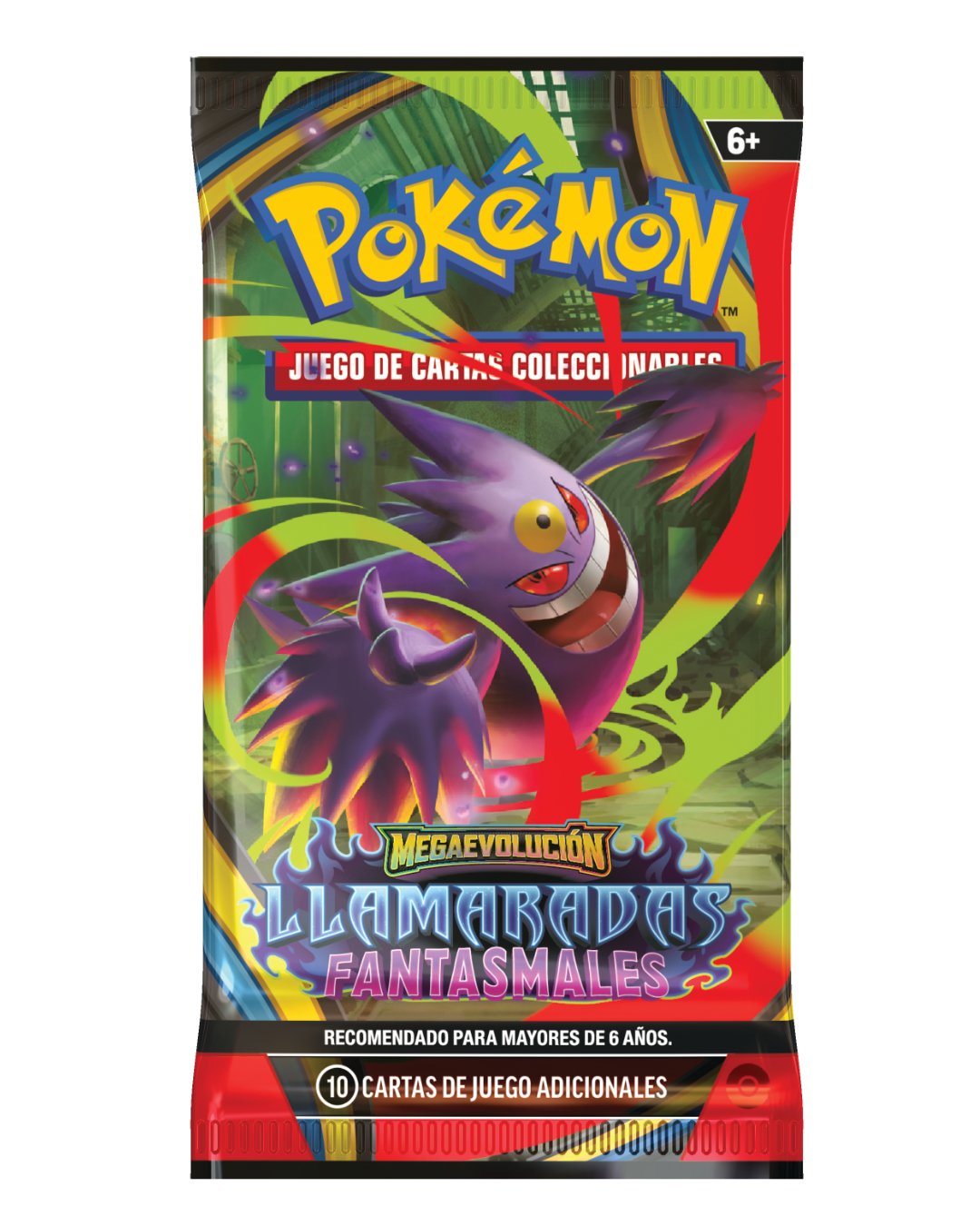 Sobre Pokémon TCG - Megaevolución Llamaradas Fantasmales