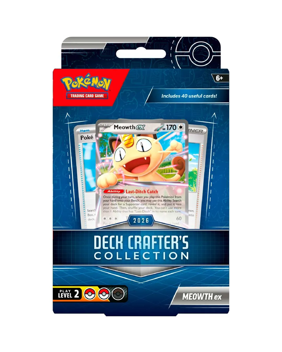 Pokémon TCG Deck Crafter’s Collection 2026 Meowth ex Inglés