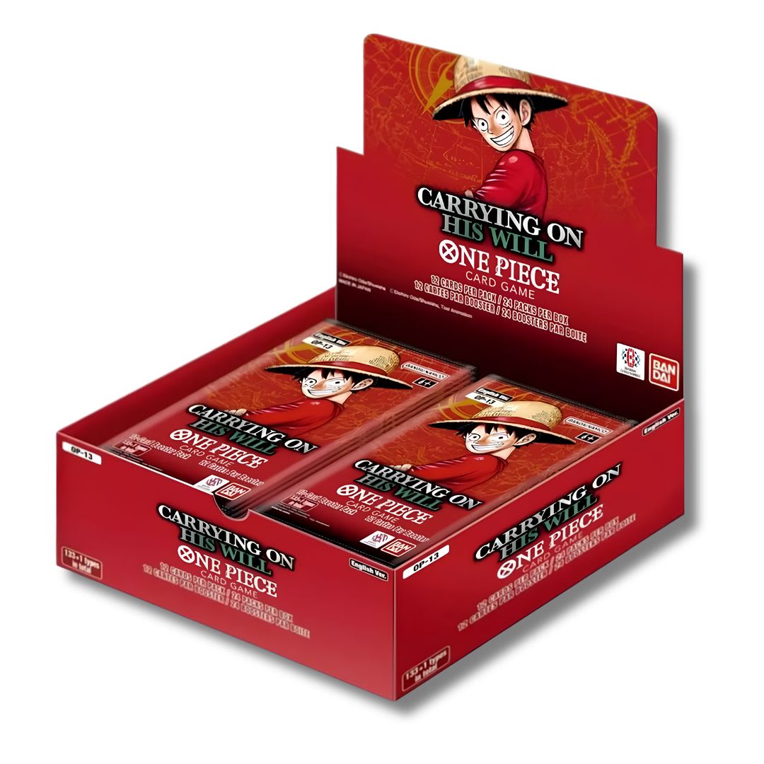 One Piece Card Game - OP13 Carrying On His Will Booster Display