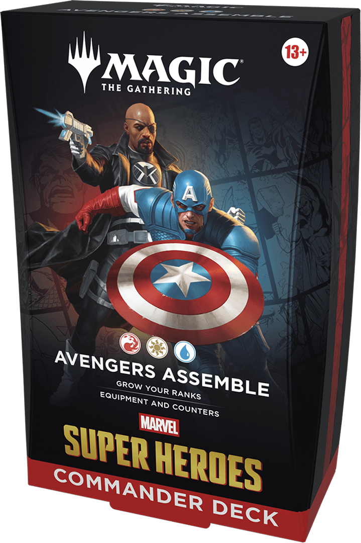 Commander Deck MTG - Marvel Super Heroes – Avengers Asemble – Ingles