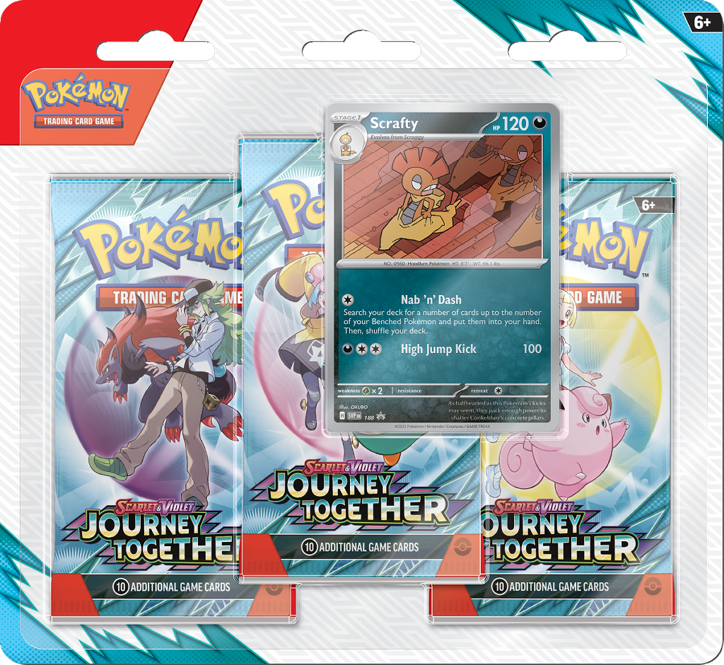Blister Pokémon TCG - Journey Together (Scrafty)