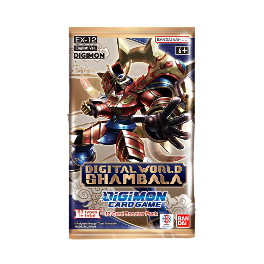 Digimon Card Game - EX12 DIGITAL WORLD SHAMBALA Booster Pack