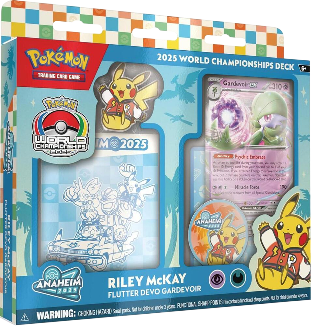 World Championship Deck 2025 Pokémon TCG - Flutter Devo Gardevoir