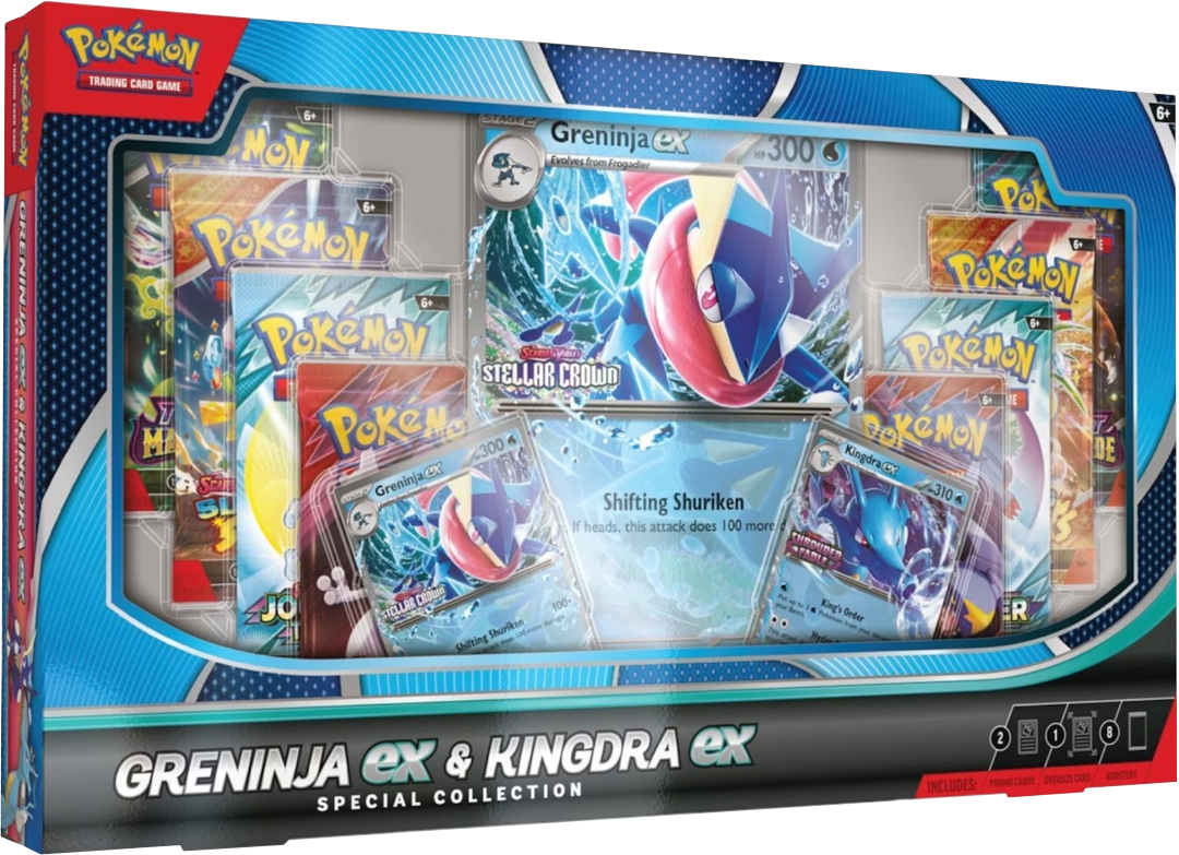 Special Collection Pokemon TCG - Greninja EX & Kingdra EX