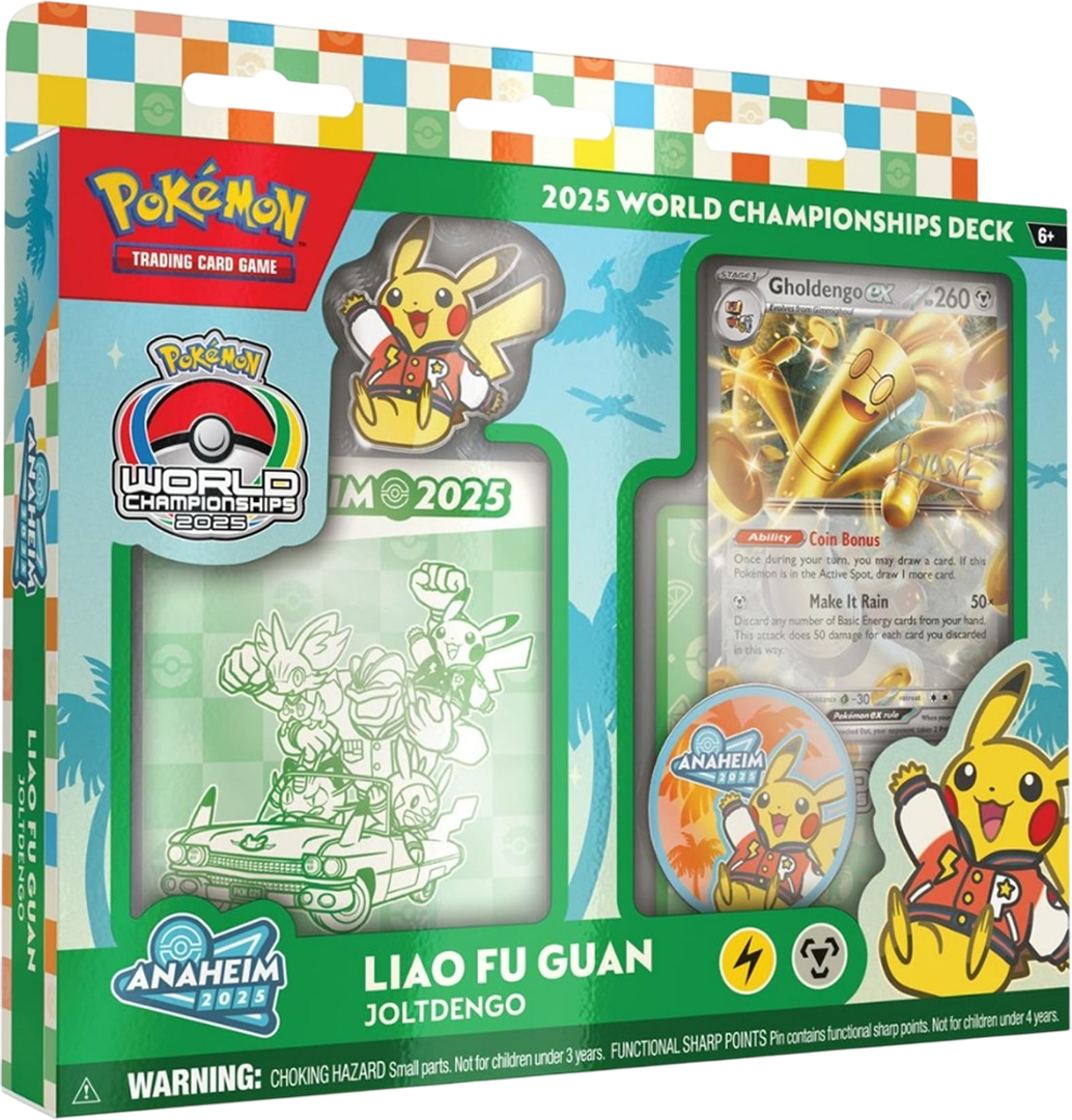 World Championship Deck 2025 Pokémon TCG - Joltdengo