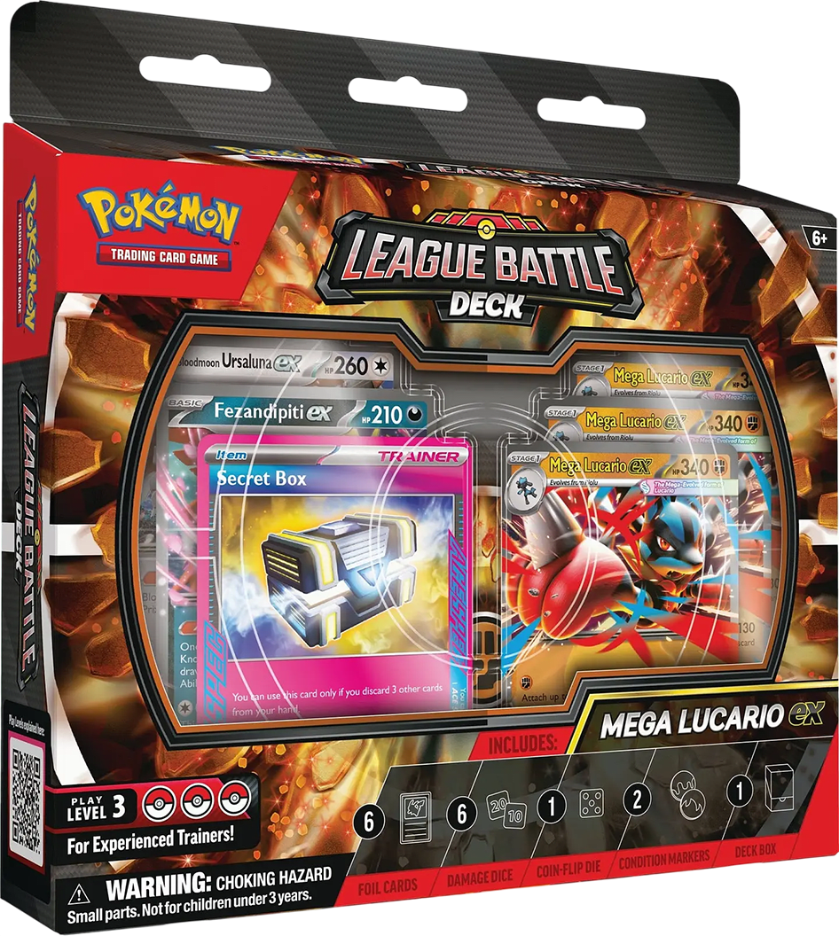 League Battle Deck Pokemon TCG: Mega Lucario EX