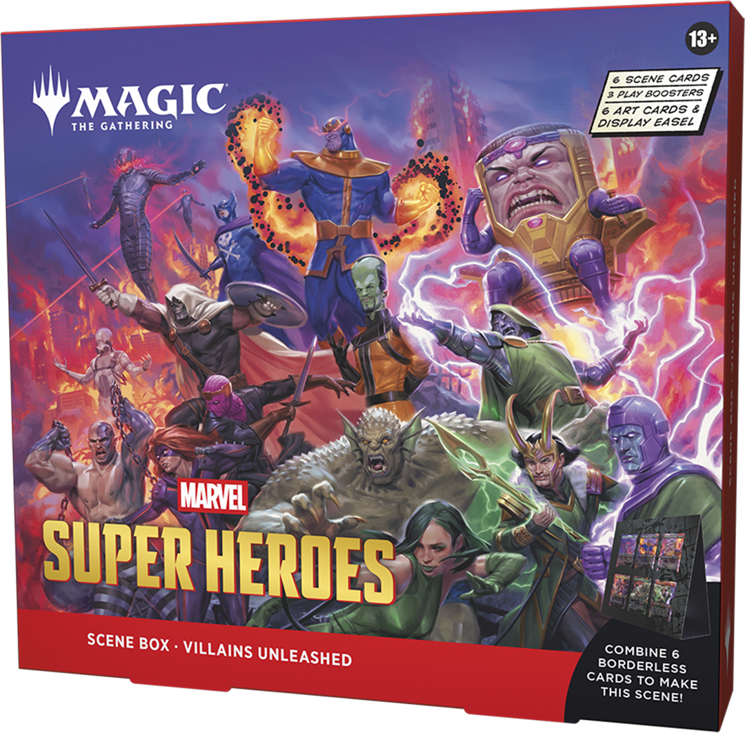 Scene Box MTG - Marvel Super Heroes – Villians Unleashed